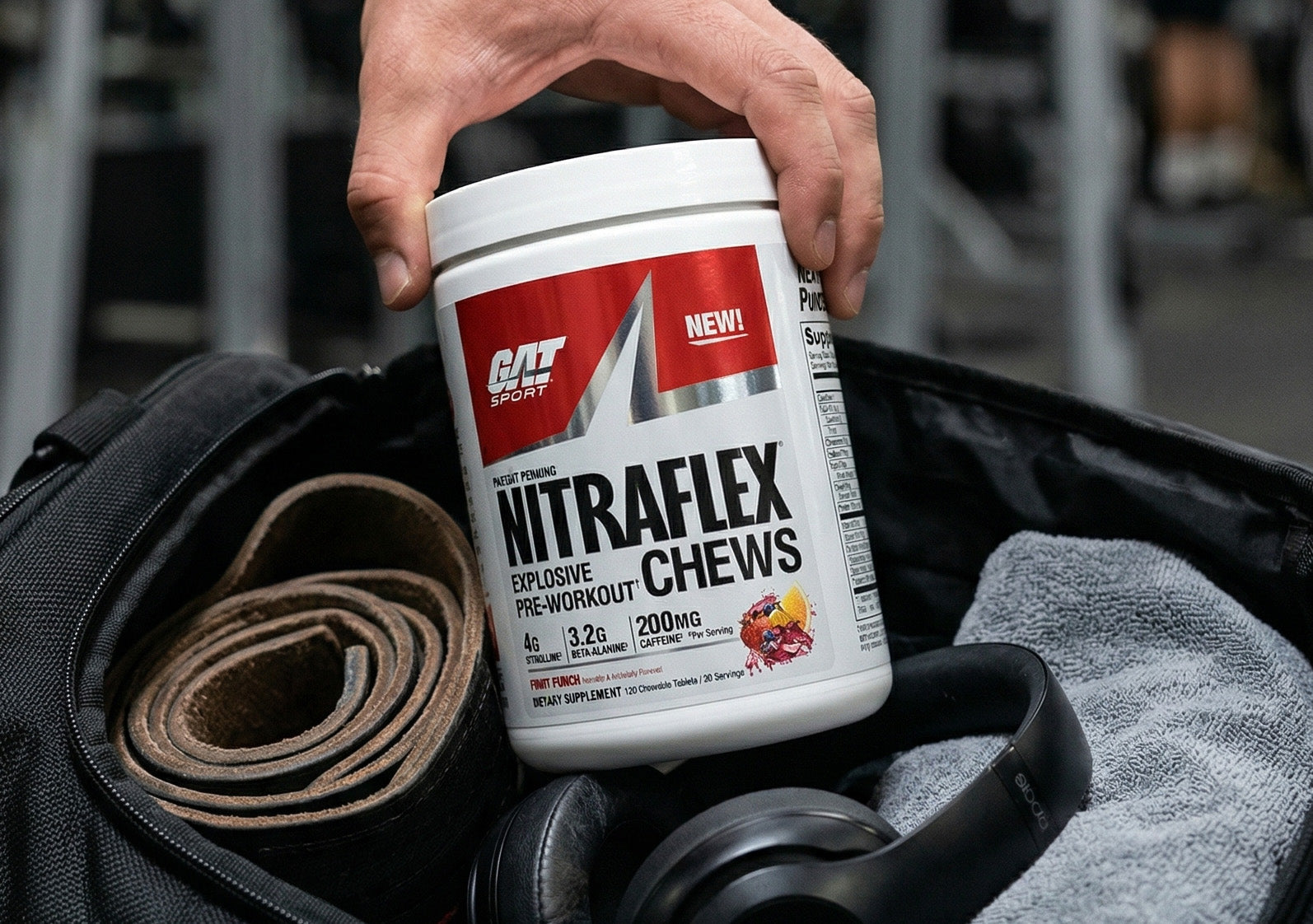 Hits Harder. Faster. The Complete Nitraflex Chews Performance Story