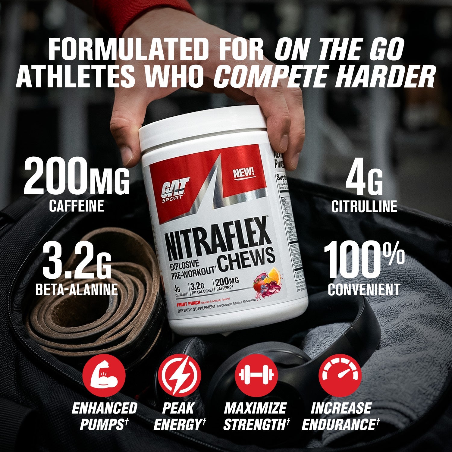 Nitraflex Pre-workout Chews