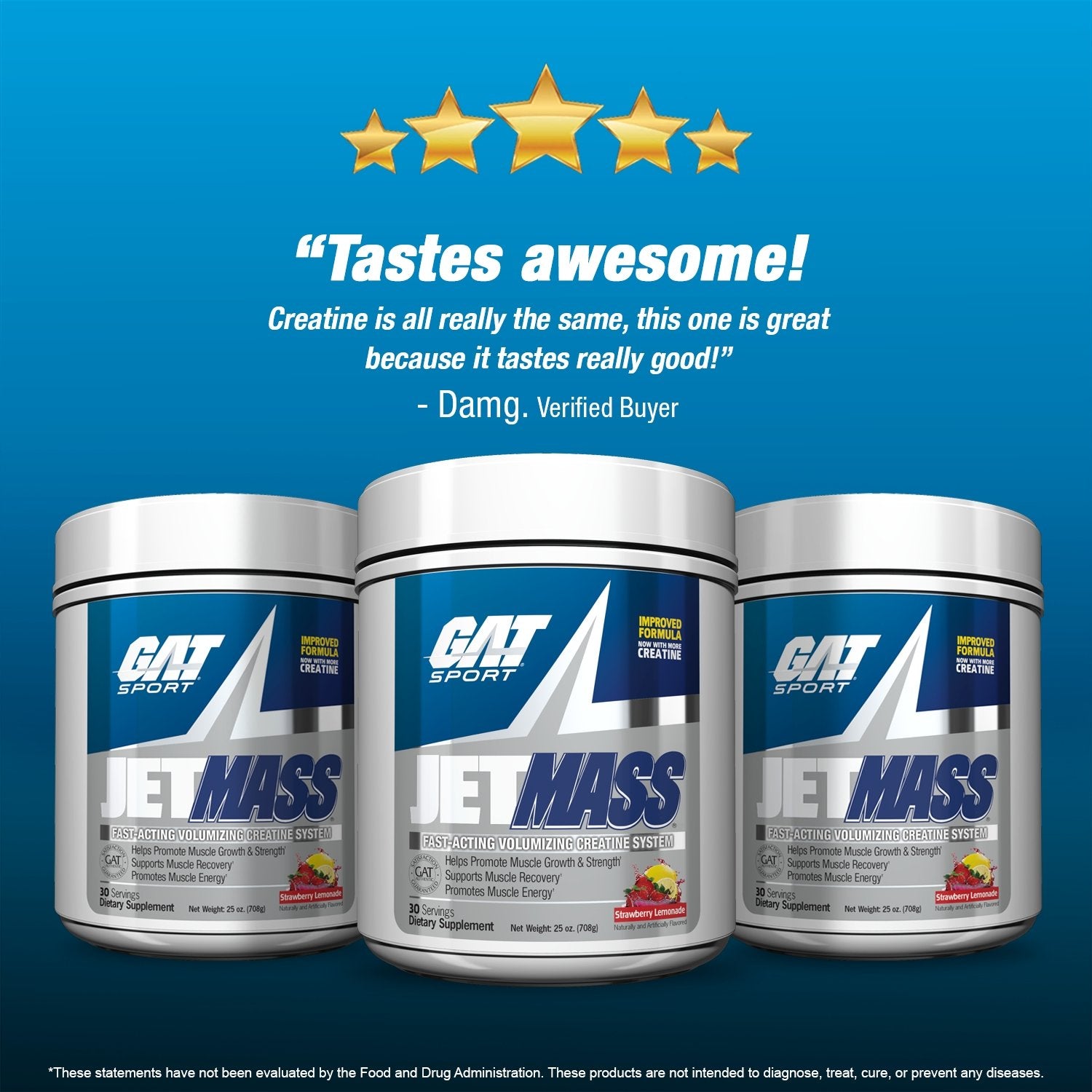 JETMASS Creatine System - testimonial #1