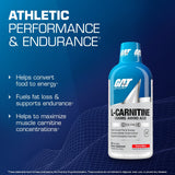 GAT SPORT L-CARNITINE LIQUID - athletic performance and endurance