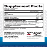 GAT SPORT NITRAFLEX ADVANCED Pre-Workout - supplement facts