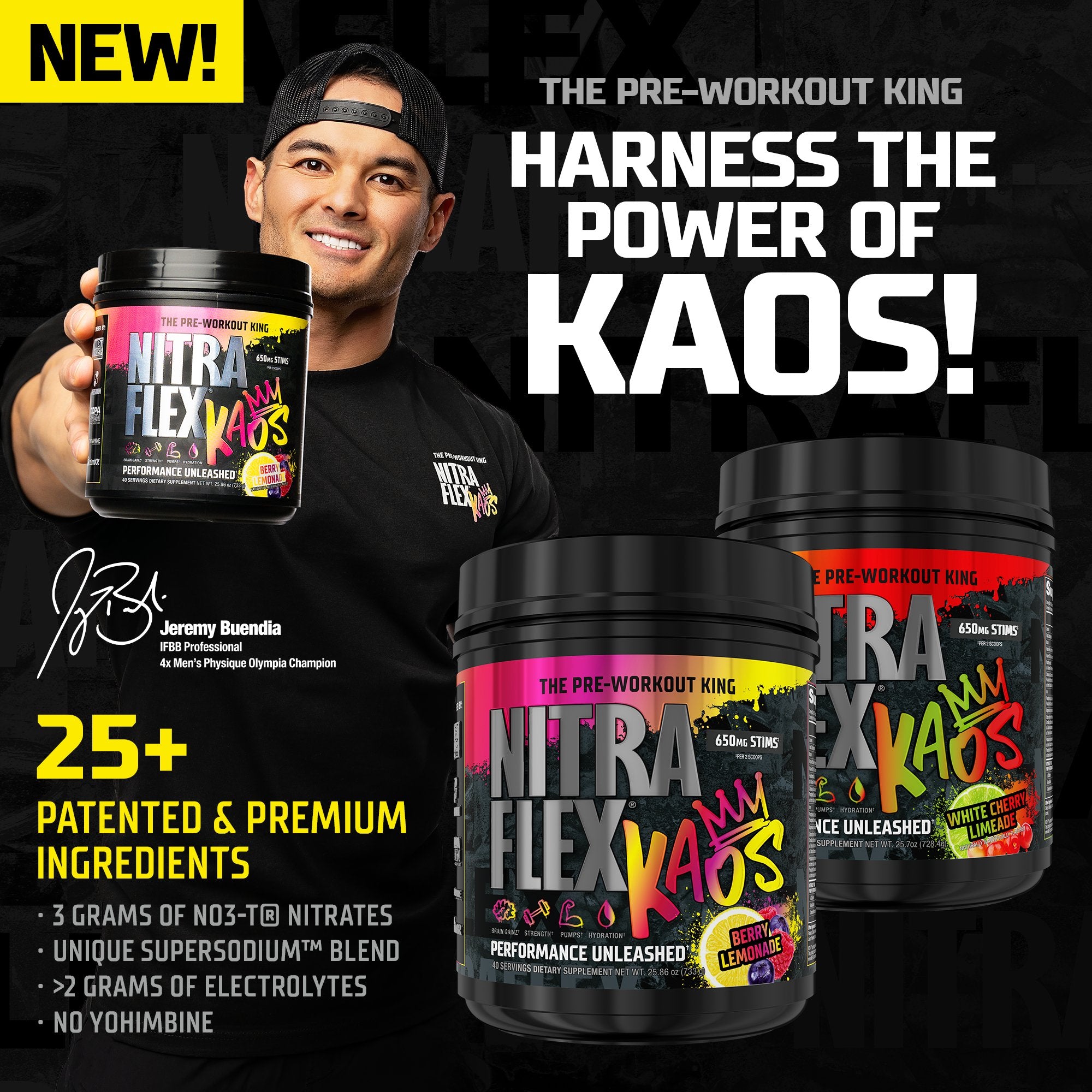 Nitraflex KAOS - Harness the power of KAOS!