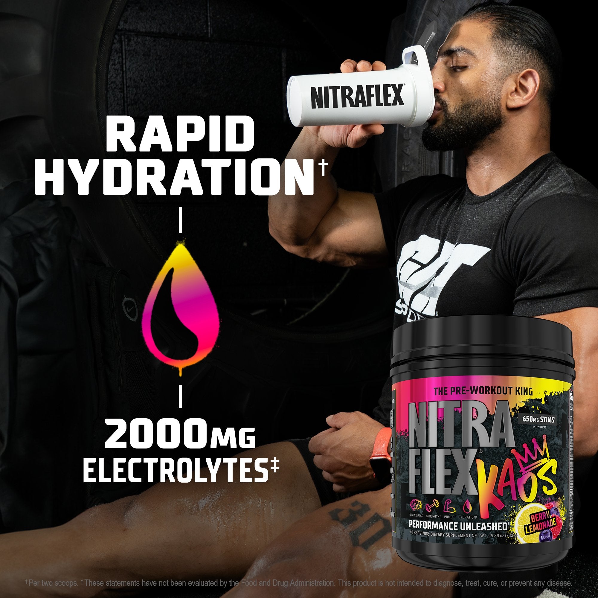 Nitraflex KAOS - Rapid Hydration, 2000MG Electrolytes