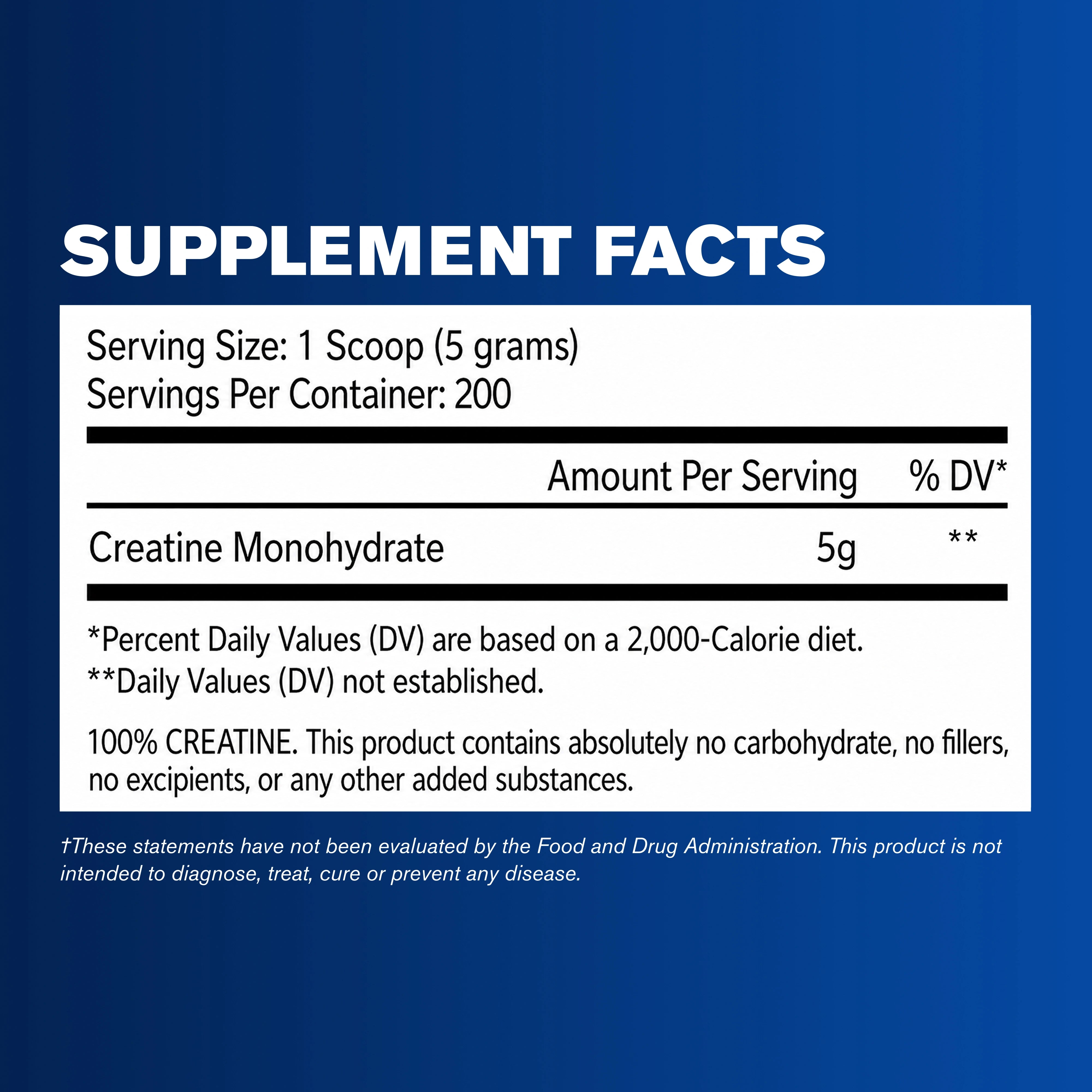 Creatine Monohydrate
