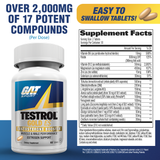 GAT SPORT Testrol Gold ES - supplement facts panel