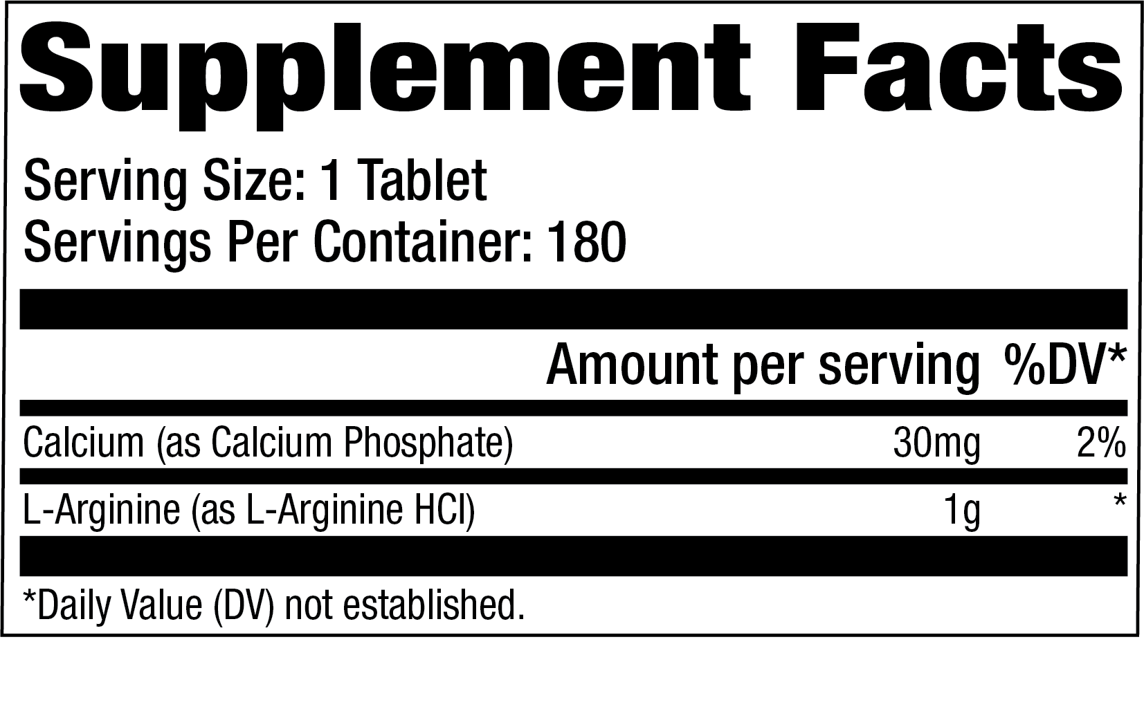 GAT, L-Arginine, 180 Tablets GAT, L-Arginine, 180 Tablets