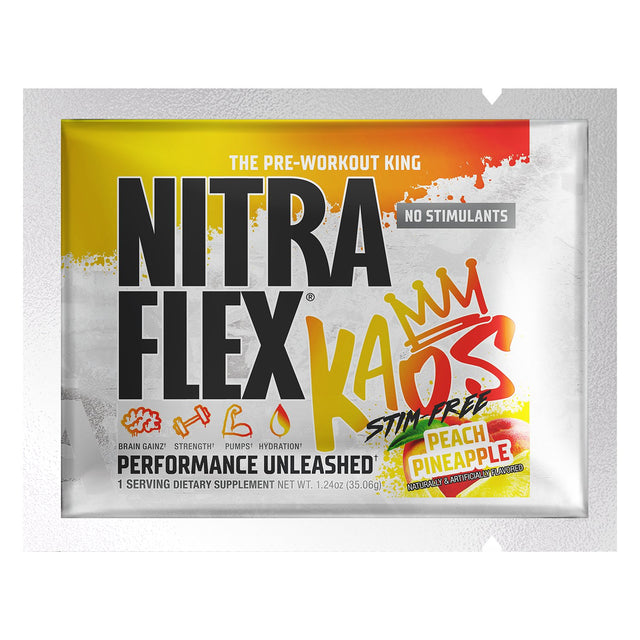 Nitraflex KAOS Stim Free Samples - GAT SPORT