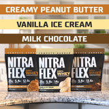 Nitraflex Whey - Creamy Peanut Butter, Vanilla Ice Cream, Milk Chocolate