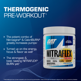 GAT SPORT NITRAFLEX Burn - thermogenic pre-workout