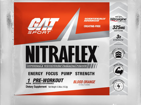 GAT SPORT Nitraflex Pre-Workout Sample - blood orange