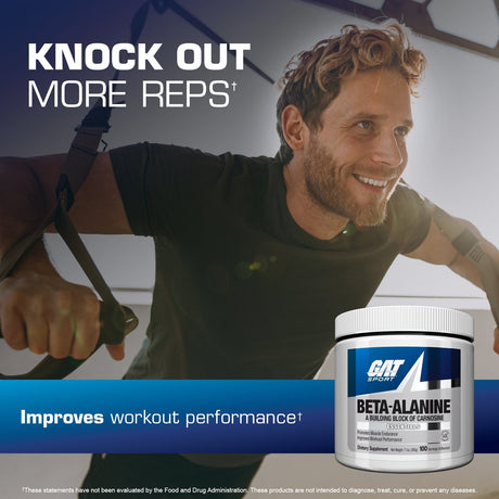 GAT SPORT BETA-ALANINE - 200g - knock out more reps