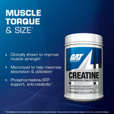 GAT SPORT CREATINE - muscle torque and size