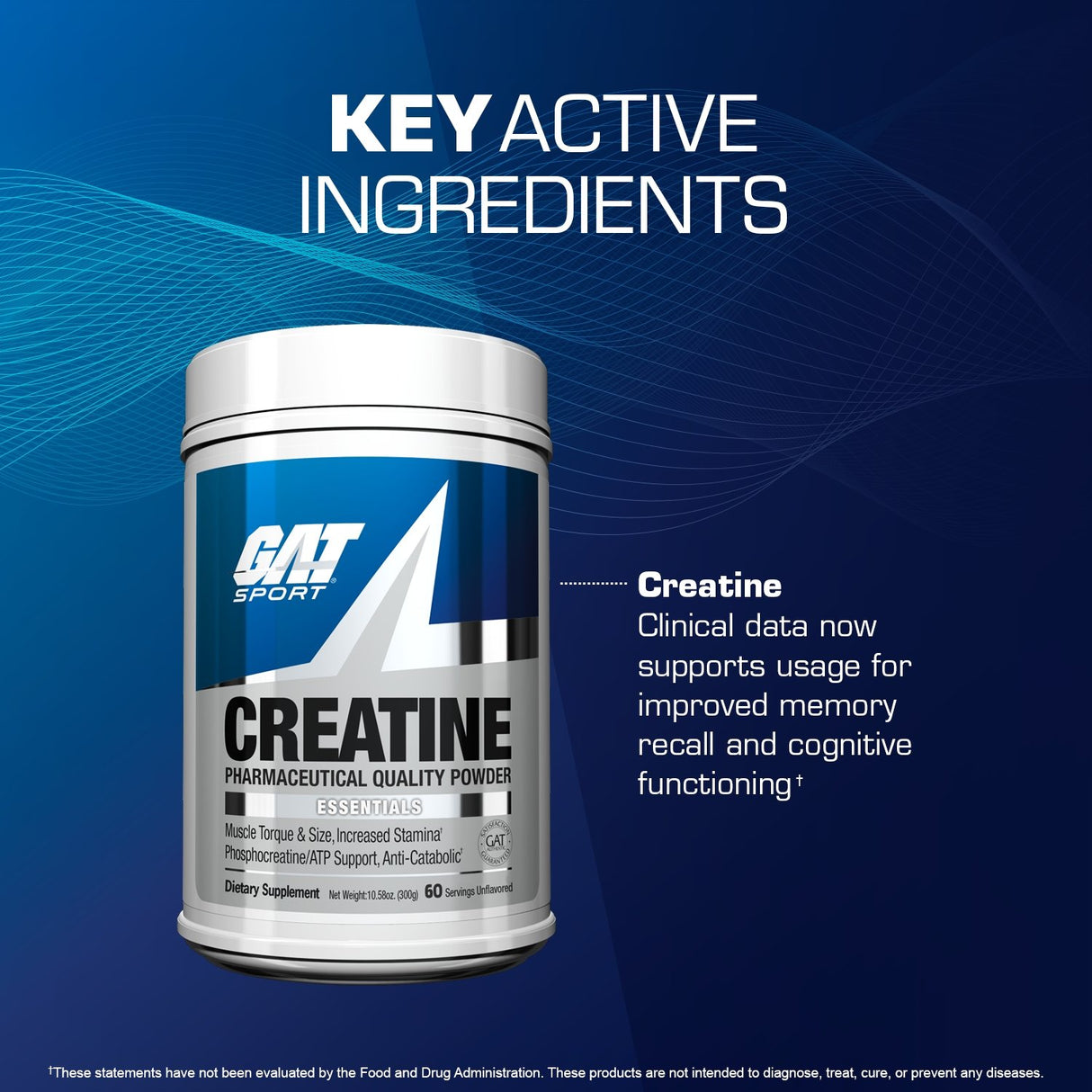 GAT SPORT CREATINE - key ingredients