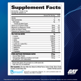 GAT SPORT FLEXX EAAs - supplement facts