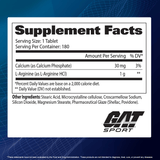 GAT SPORT L-ARGININE - supplement facts
