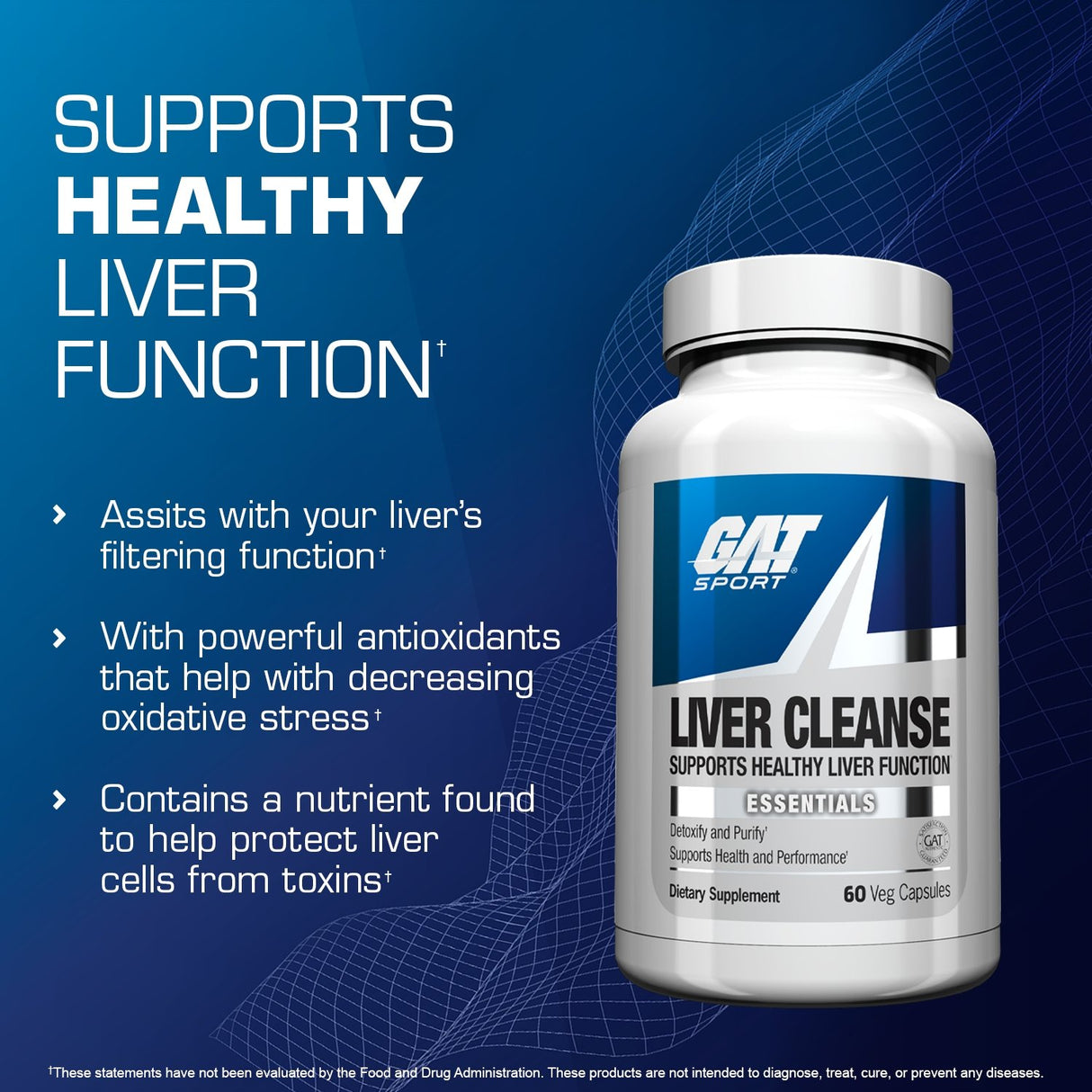 GAT SPORT LIVER CLEANSE - healthy liver function