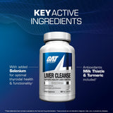GAT SPORT LIVER CLEANSE - key active ingredients