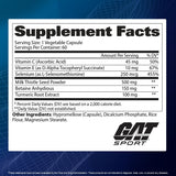 GAT SPORT LIVER CLEANSE - supplement facts