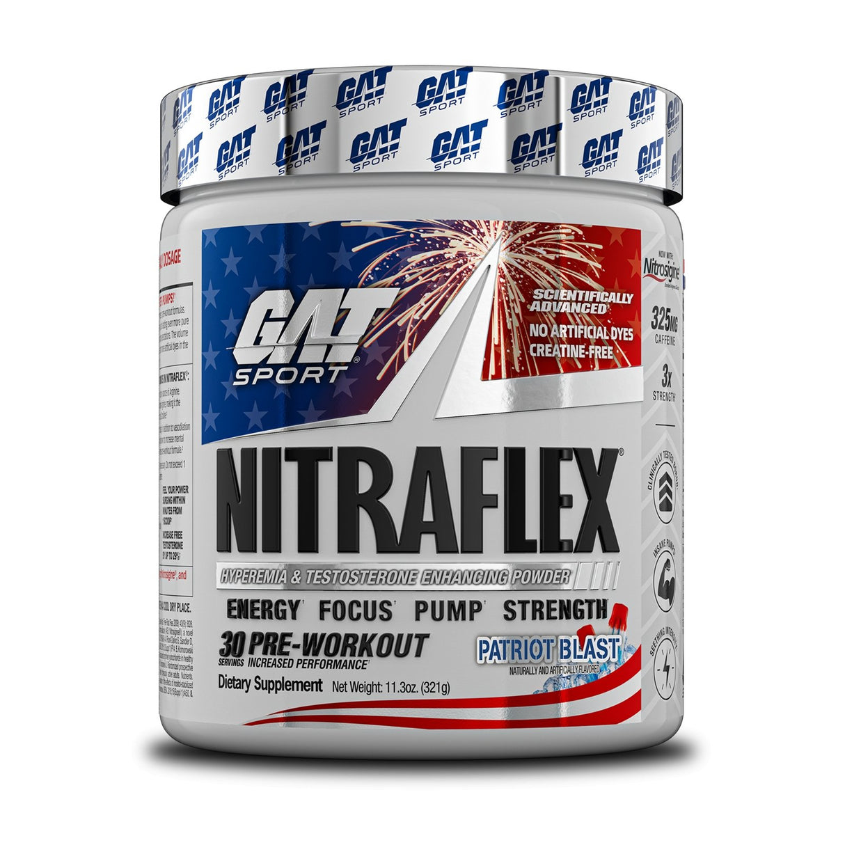 GAT SPORT NITRAFLEX ADVANCED Pre-Workout - patriot blast