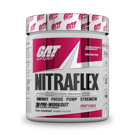 GAT SPORT NITRAFLEX ADVANCED Pre-Workout - black cherry image
