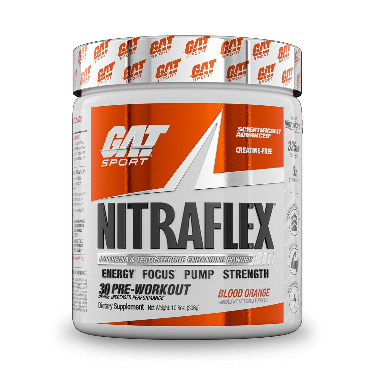 GAT SPORT NITRAFLEX ADVANCED Pre-Workout - blood orange