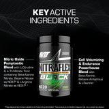 GAT SPORT NITRAFLEX  BLACK - key active ingredients