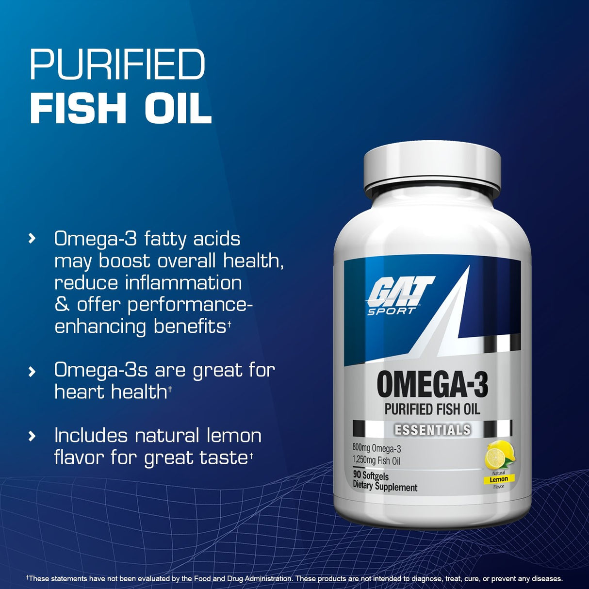 GAT SPORT OMEGA-3 - purified fish oil