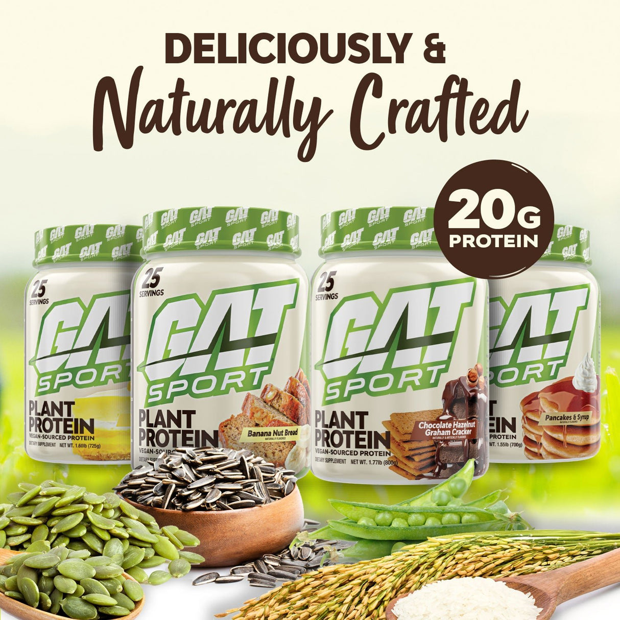 GAT SPORT Plant Protein - naturally crafted