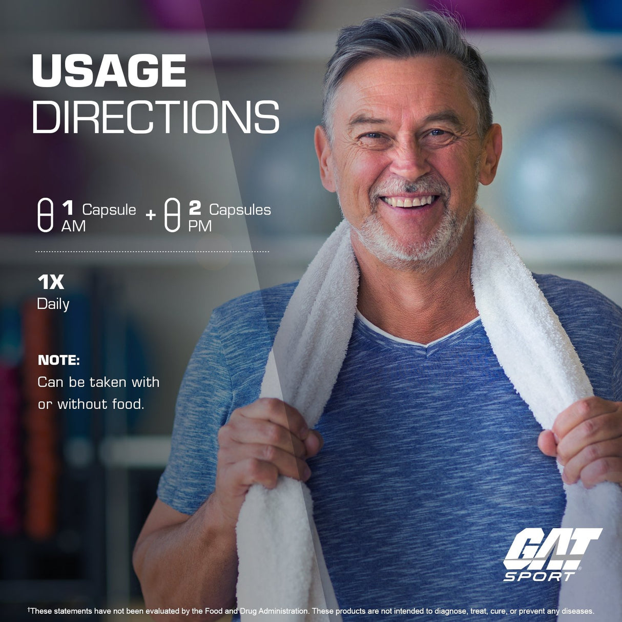 GAT SPORT Testrol Prostate - usage directions