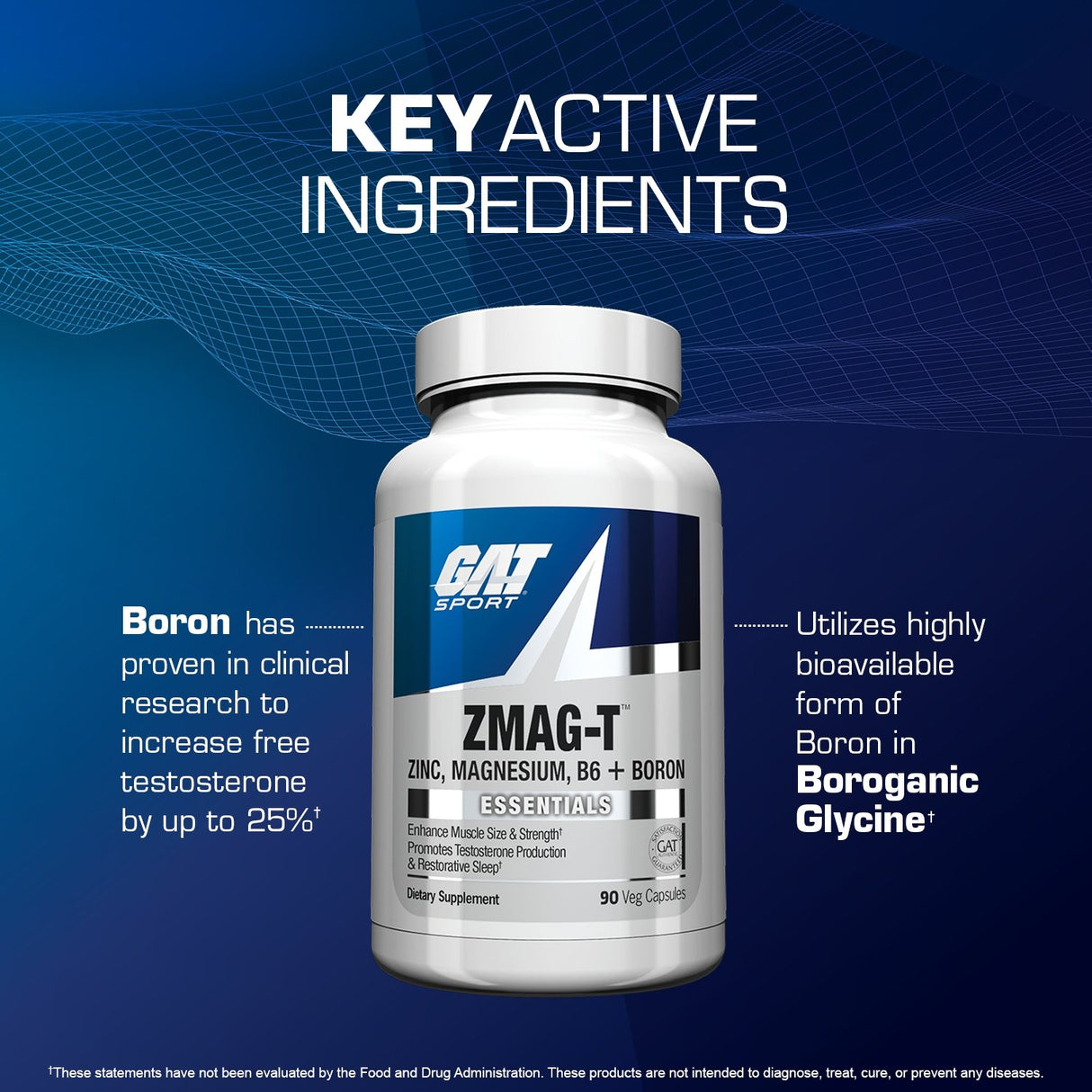 ZMAG-T Overnight Recovery Support - key active ingredients